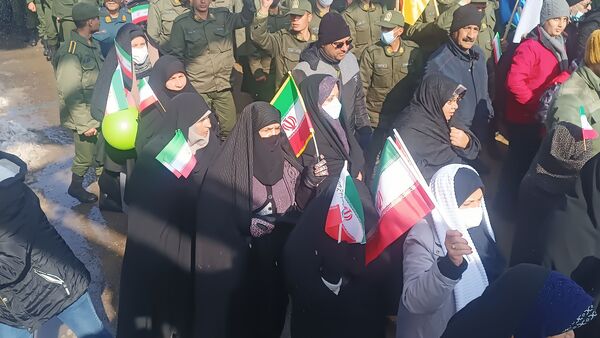 راهپیمایی ۲۲ بهمن در نیشابور 