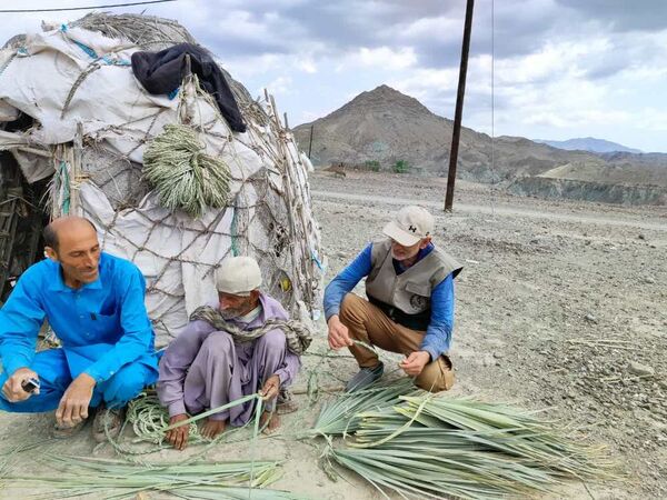 خدمت‌رسانی گروه جهادی ایثارگران بوشهر در بشاگرد