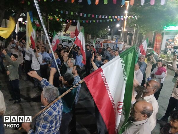 نود و دومین شب ایستادگی مردم زیبادشت در بیعت با آرمان‌های انقلاب