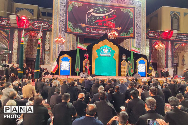 حضور مردم شیروان در سوگواری حسینی سالار شهیدان حضرت اباعبدالله الحسین  در حرم مطهر امام رضا (ع)