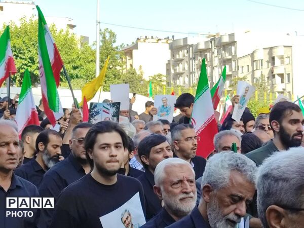تشییع پیکر مطهر شهید دکتر مصباح الهدی باقری کنی