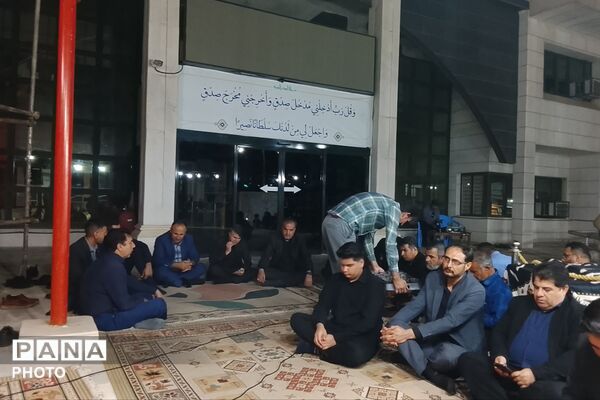 طنین عزای حسینی در اداره‌کل آموزش و پرورش فارس به میزبانی ناحیه سه شیراز
