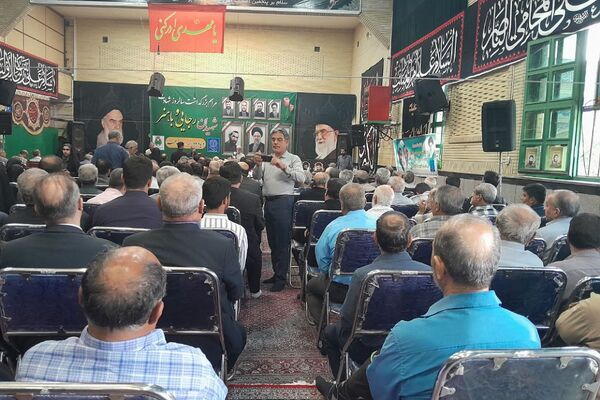 بزرگداشت سالروز شهادت شهیدان رجایی و باهنر و یادبود شهدای خدمت در ورامین 