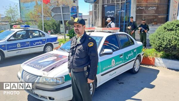 بازدید فرمانده انتظامی گلستان از خدمت‌رسانی کارکنان انتظامی در کردکوی 