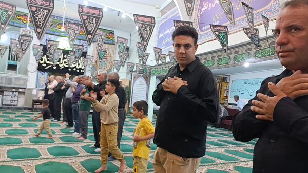 شب دوم محرم در مسجد صاحب‌الزمان آشخانه