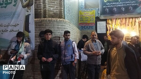 چایخانه فاطمه الزهرا در شصت و سومین شب از اجتماعات مردمی حسینیه امام خمینی نیشابور 