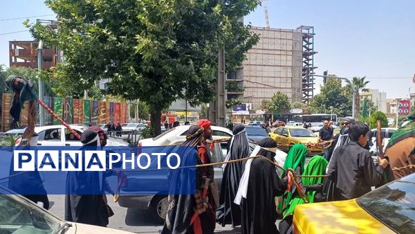 برگزاری تجمع یوم العباس در امامزاده حسن کرج