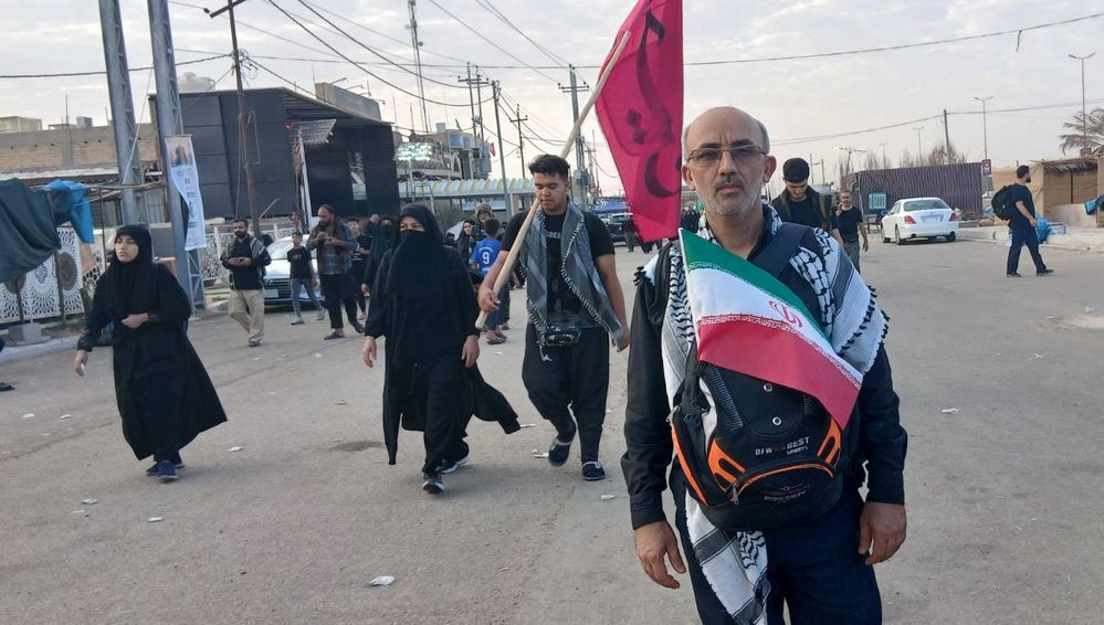  پیاده‌روی اربعین از نجف تا کربلای معلی 