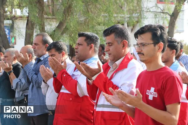 شکوه بندگی در عید قربان؛ فهرج یکپارچه غرق در نیایش شد