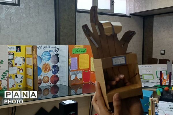 نمایشگاه «جابر دست‌سازه» مخترعان کوچک در آموزشگاه علامه طباطبایی پیشوا