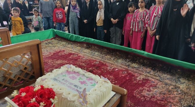 جشن ولادت حضرت معصومه(س) در شرف آباد