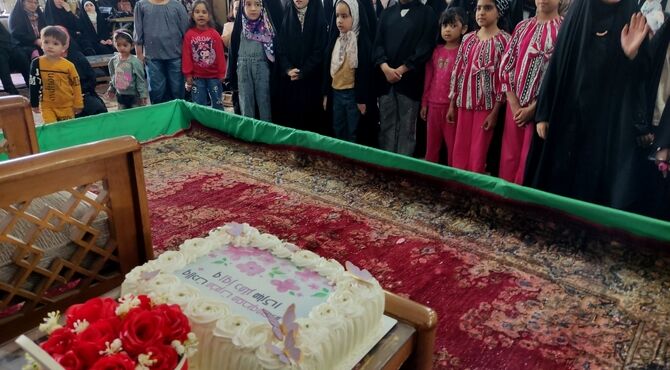 جشن ولادت حضرت معصومه(س) در شرف آباد