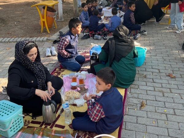 پویش بانوی سالم، مادر سالم، نسل سالم در دبستان سرافراز ناحیه۷ مشهد