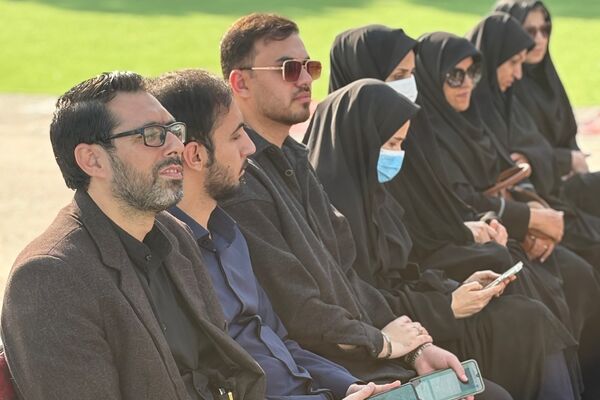 نغمه عزاداری دختر پیامبر(ص) در آشیانه علم و دانش شهید بهنام محمدی و  منتظر قائم 