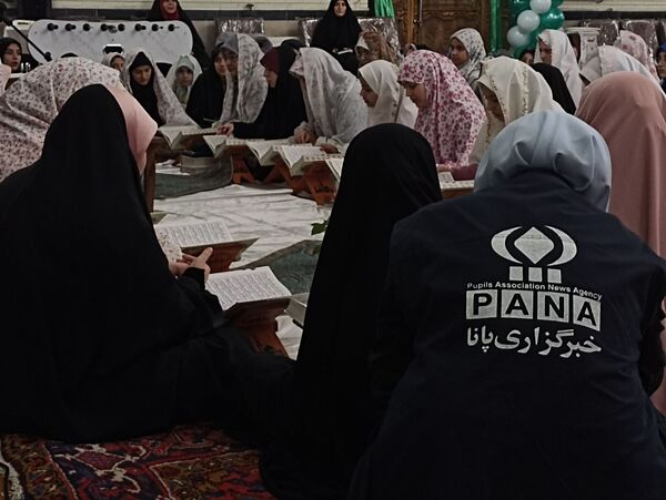  اعتکاف دختران پیشتاز در مسجد منا تبریز