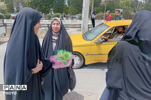 تکریم بانوان محجبه فیروزکوه؛ پاسداشت هویت دینی و حضور فعال اجتماعی