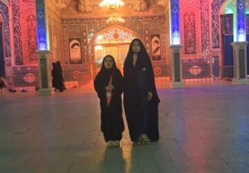 فضایی معنوی در امامزاده جعفر یزد