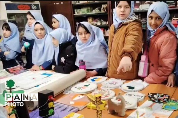 نمایشگاه طرح جابر در دبستان شهید مجید مجیدی ناحیه دو شهرری 