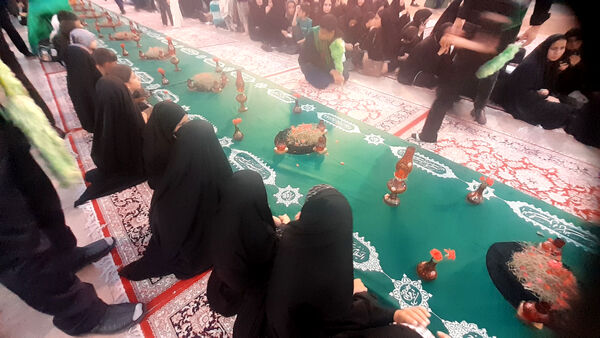 مراسم عزاداری سالروز شهادت حضرت رقیه(س) در قم