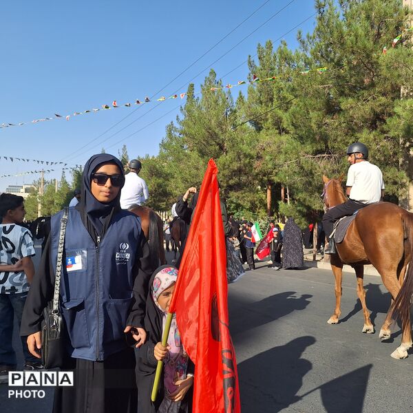 رزمایش جانفدا شهرستان بیرجند