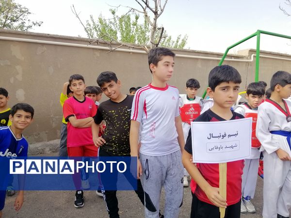 شور، ورزش و یاد شهدا در مرکید