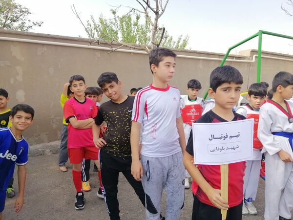 شور، ورزش و یاد شهدا در مرکید