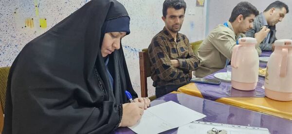 جلسه آماده‌سازی دانش‌آموزان پیشتاز به حج عمره توسط سازمان دانش‌آموزی شهرستان محمودآباد