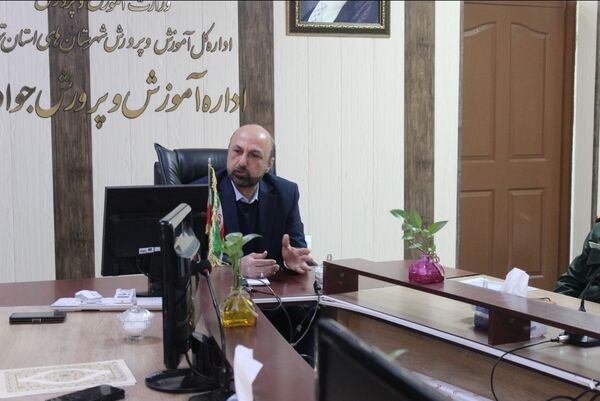 آیین تکریم و معارفه مسئول بسیج دانش‌‌آموزی جوادآباد