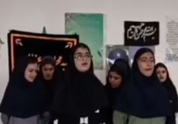 مانور بازگشایی مدارس بیرانشهر همزمان با سراسر استان 