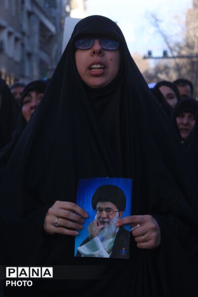 تهران در سوگ رهبر شهید انقلاب