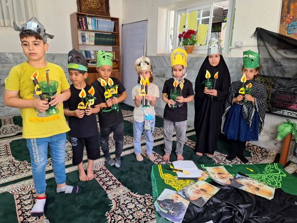 اندر احوالات کودکان کوچک دارالقرآن امام علی(ع) 