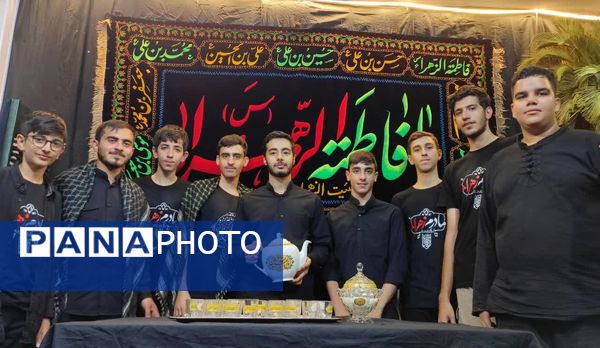 مراسم هیات الزهرا(س) در دبیرستان شاهد محسنین منطقه 14 تهران