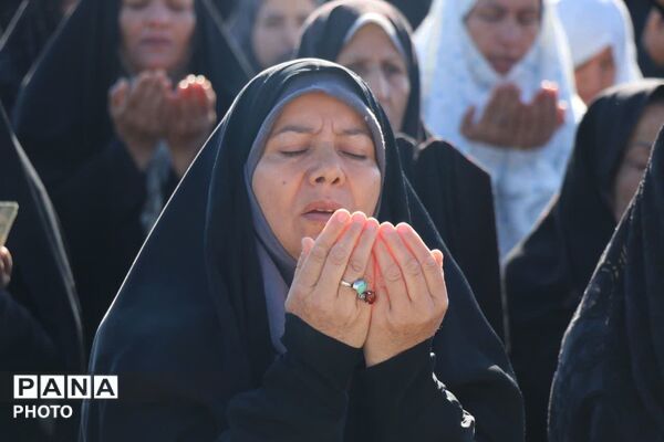 نماز عید فطر در گلباف