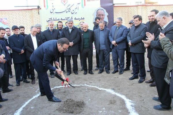 آغاز عملیات احداث مدرسه ۶ کلاسه خیرساز در ناحیه ۴ تبریز با اعتبار ۴۰ میلیارد تومان