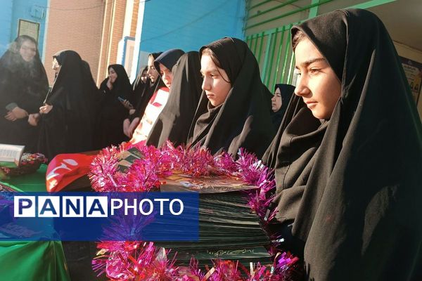 مدرسه امام علی (ع) غرق در عطر حسینی