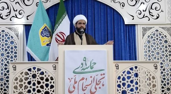 برپایی نماز جمعه در رودان  