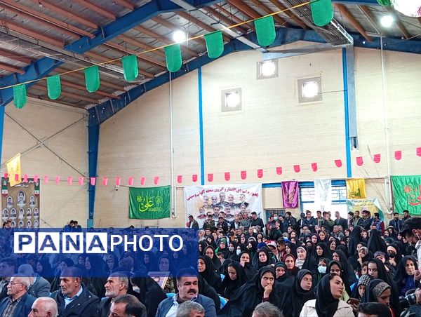 برگزاری اجلاسیه شهدای شهرستان خانمیرزا