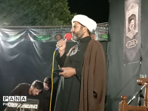 مراسم عزاداری شب هشتم ماه محرم الحرام