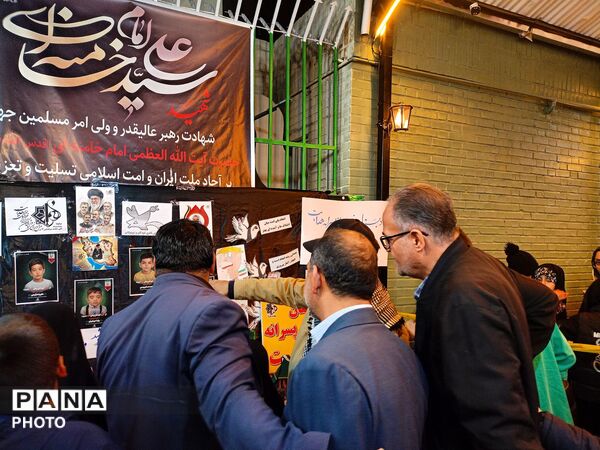 برپایی غرفه کودک در حاشیه اجتماعات شبانه در کاشمر