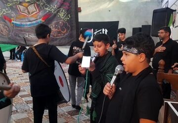 سوگواره «احلی من العسل» در شهر صغاد
