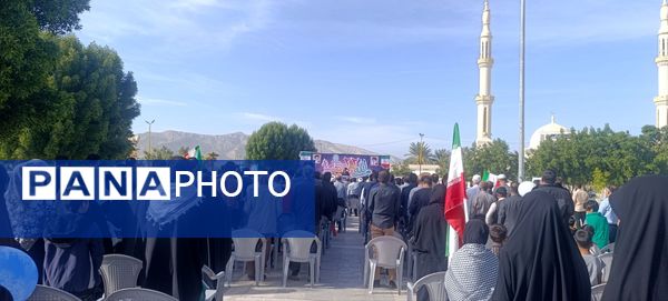 راهپیمایی دشمن‌شکن ۲۲ بهمن در بستک؛ نماد وحدت و همدلی مردم