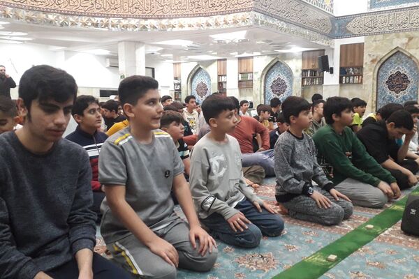 اعتکاف دانش‌آموزی شهرستان سنندج