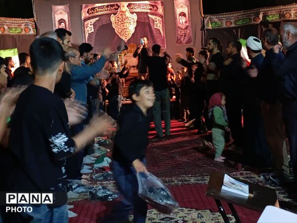 مراسم عزاداری شب سوم ماه محرم در نیشابور 