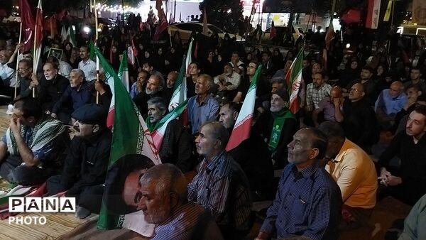 شب های مقاومت در بلوار فضل نیشابور 