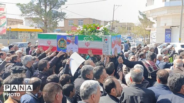 خلیل‌آباد میزبان پیکر شهید ناوگروه دوم سجاد عسکری