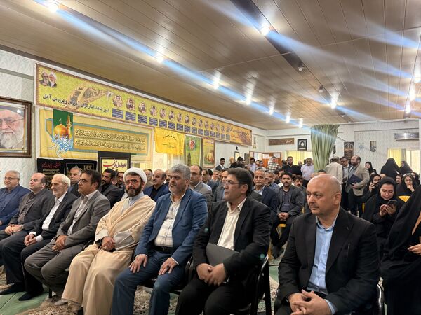 آیین تکریم و معارفه مدیر آموزش و پرورش آمل 