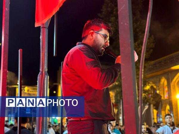 مراسم عزاداری شب تاسوعای حسینی در آمل