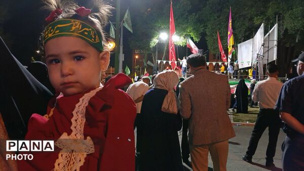 نود و چهارمین موج مردم نظرآباد در تجمعات شبانه