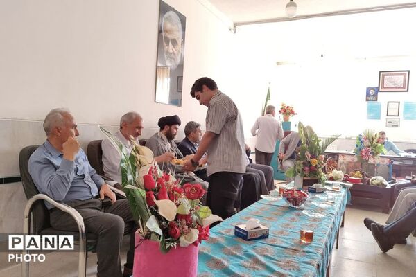 تودیع و معارفه مدیران دبیرستان صدرای ولایت ناحیه چهار شیراز