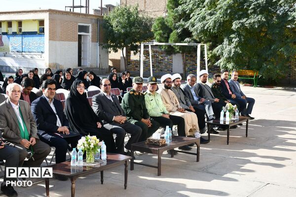آغاز سال تحصیلی جدید در دبیرستان نمونه حضرت آمنه(س) مه‌ولات